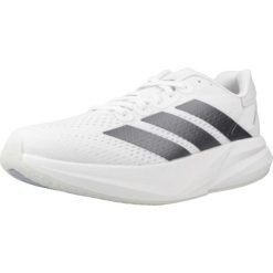 Buty ADIDAS DURAMO SPEED 2 W Biały. Białe buty do biegania adidas, bez wzorów, z materiału, bez zapięcia, do biegania. W wyprzedaży za 353.50 zł.