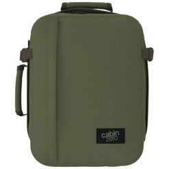 Plecak bagaż podręczny do samolotu CabinZero Classic Tech 28L CZ33. Zielone plecaki Cabinzero, bez wzorów, bez dodatków. Za 298.00 zł.