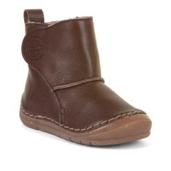 Buty dziecięcie Froddo (G2160082-1). Brązowe trekkingi FRODDO, bez wzorów, bez zapięcia, trekkingowe. Za 239.00 zł.