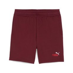 Szorty dla dzieci Puma ESS 2 Color No. 1. Czerwone szorty Puma, bez wzorów, sportowe. Za 165.00 zł.