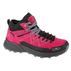Buty trekkingowe damskie, CMP Kaleepso Mid Hiking. Czerwone buty trekkingowe CMP, z materiału, bez zapięcia. Za 309.99 zł.