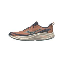 Buty do biegania Mizuno Neo Lumina. Brązowe buty do biegania Mizuno, bez wzorów, z materiału, bez zapięcia, do biegania. Za 583.10 zł.