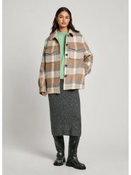 Pepe Jeans Kurtka koszulowa w kolorze karmelowo-beżowym rozmiar: S. Brązowe kurtki Pepe Jeans, s, bez wzorów, z jeansu, bez kaptura. Za 416.71 zł.