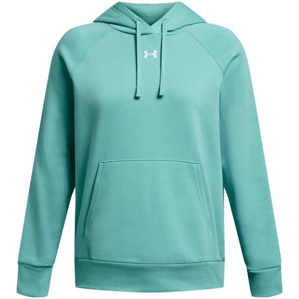 Bluza Z Kapturem Damska Polar Rival. Zielone bluzy z kapturem Under Armour, l, bez wzorów, z polaru. Za 336.99 zł.