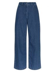 MOSS COPENHAGEN Dżinsy - Loose fit - w kolorze niebieskim rozmiar: L. Niebieskie jeansy Moss Copenhagen, l, bez wzorów, z bawełny, z podwyższonym stanem. Za 195.06 zł.