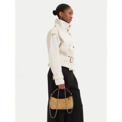 Torebka Tory Burch. Białe torebki klasyczne Tory Burch, bez wzorów, klasyczne, bez dodatków. Za 2,164.00 zł.