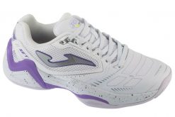 Buty do tenisa damskie, Set Lady 25 TSELW. Białe buty treningowe Joma, bez wzorów, z materiału, przed kostkę, bez zapięcia, tenisowe. Za 239.99 zł.
