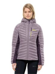 Jack Wolfskin Kurtka pikowana "Routeburn Pro" w kolorze fioletowym rozmiar: S. Różowe kurtki Jack Wolfskin, s, bez wzorów, bez kaptura. Za 518.42 zł.