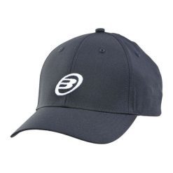Czapka Bullpadel BPG251 Granatowa. Czarne czapki z daszkiem bullpadel, bez wzorów, z materiału, eleganckie. Za 222.99 zł.