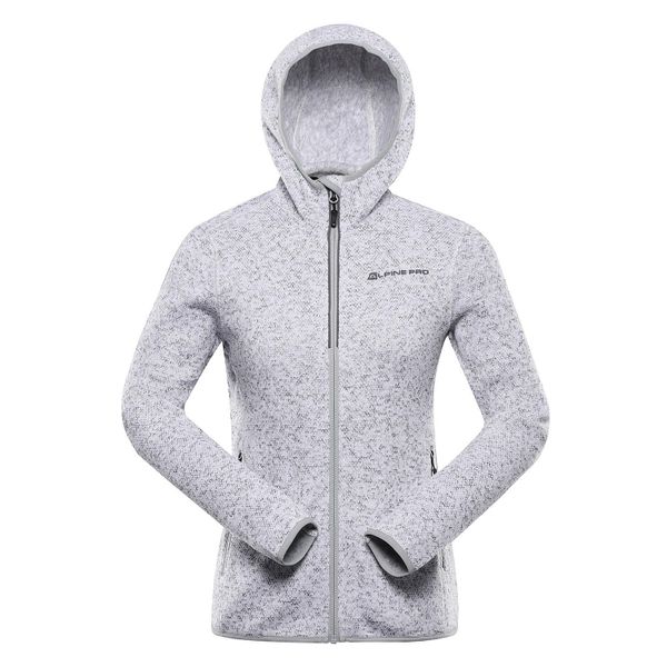 Bluza damska polarowa z kapturem Alpine Pro Zega 2. Szare bluzy z kapturem Alpine Pro, bez wzorów, z polaru, z kapturem. W wyprzedaży za 349.00 zł.
