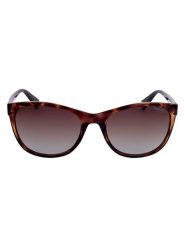 Polaroid Damskie okulary przeciwsłoneczne w kolorze brązowym rozmiar: 55. Brązowe okulary przeciwsłoneczne Polaroid, bez wzorów, z tworzywa sztucznego, szklane. Za 144.95 zł.