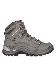 LOWA Skórzane buty turystyczne "Renegade GTX Mid Ws" w kolorze szarym rozmiar: 37,5. Szare buty trekkingowe Lowa, bez wzorów, z gore-texu, bez zapięcia, outdoorowe, gore-tex. Za 806.90 zł.