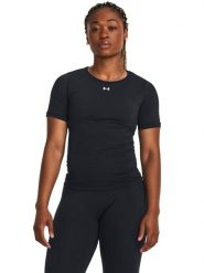 Under Armour Koszulka sportowa "Vanish" w kolorze czarnym rozmiar: M. Czarne t-shirty sportowe Under Armour, m, bez wzorów, z materiału, bez ramiączek, outdoorowe. Za 119.12 zł.
