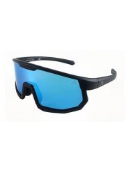 Zanier Okulary sportowe "Hammertime" w kolorze niebiesko-czarnym rozmiar: M. Czarne okulary przeciwsłoneczne Zanier, bez wzorów, z tworzywa sztucznego, szklane. Za 454.95 zł.