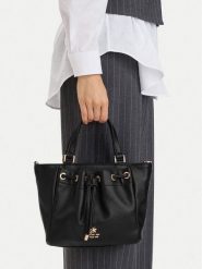 Beverly Hills Polo Club Torebka CEO-BHPC-C-006-10 Czarny. Czarne torebki klasyczne Beverly Hills Polo Club, bez wzorów, ze skóry, bez dodatków. Za 229.99 zł.