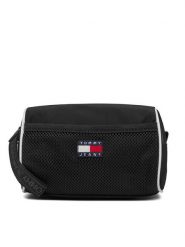Tommy Jeans Kosmetyczka Tjw Heritage Washbag AW0AW15831 Czarny. Czarne torebki klasyczne Tommy Jeans, bez wzorów, z jeansu, bez dodatków. Za 199.99 zł.