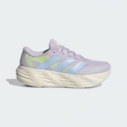 Buty do biegania Galaxy 8. Fioletowe buty do biegania adidas, bez wzorów, z syntetyku, bez zapięcia, do biegania. Za 239.00 zł.