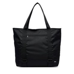 Torebka Vans. Czarne shopper bag Vans, bez wzorów, bez dodatków. Za 279.99 zł.