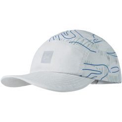 Czapka z daszkiem BUFF 5 PANEL GO CAP YOUTH SUBER BIRCH. Szare czapki z daszkiem Buff, bez wzorów, sportowe. Za 109.90 zł.