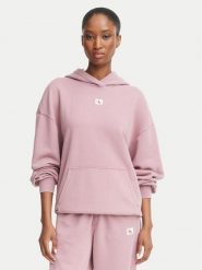 Calvin Klein Jeans Bluza LV047H223G Różowy ciemny Regular Fit. Czerwone bluzy bez kaptura Calvin Klein Jeans, l, bez wzorów, z bawełny, bez kaptura. Za 449.99 zł.