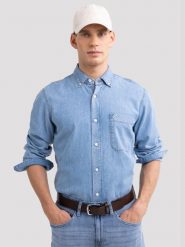 Czapka unisex z daszkiem kremowa Luxis 102. Białe czapki z daszkiem BIG STAR, bez wzorów, retro. Za 99.99 zł.