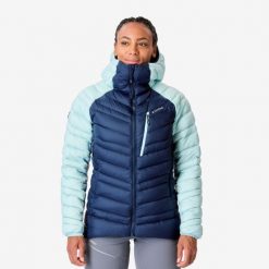 Kurtka puchowa damska Simond Alpinism. Niebieskie kurtki SIMOND, m, bez wzorów, z puchu, sportowe, bez kaptura. Za 499.99 zł.