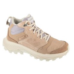 Buty trekkingowe damskie, Tempo Sol Mid WP. Brązowe buty trekkingowe Merrell, bez zapięcia. Za 429.99 zł.