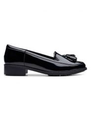 Clarks Skórzane mokasyny "Havisham Edge" w kolorze czarnym rozmiar: 36. Czarne mokasyny Clarks, bez wzorów. Za 247.45 zł.