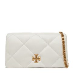 Torebka Tory Burch. Białe kopertówki Tory Burch, bez wzorów, bez dodatków. Za 1,499.00 zł.