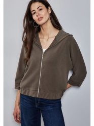 Street One Bluza w kolorze brązowym rozmiar: 46. Brązowe bluzy Street One, bez wzorów, street, bez ramiączek, bez kaptura. Za 189.74 zł.