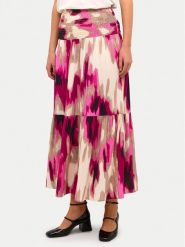 Kaffe Spódnica maxi 10508816 Różowy Regular Fit. Czerwone spódnice Kaffe, xl, bez wzorów, z wiskozy, maxi. Za 149.99 zł.