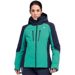 Kurtka narciarska damska Schöffel Naladas. Zielone kurtki narciarskie Schöffel, na zimę, bez wzorów, bez kaptura, narciarskie. Za 2,499.99 zł.