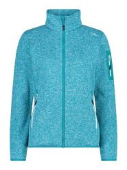 CMP Kurtka polarowa w kolorze błękitnym rozmiar: 46. Niebieskie kurtki CMP, bez wzorów, z materiału, bez kaptura. Za 141.95 zł.