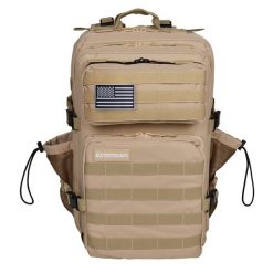 Plecak outdoorowy V1 Cream Khaki 45L. Białe plecaki ELITEX TRAINING, bez wzorów, bez dodatków. Za 311.99 zł.