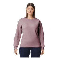 Bluza Polarowa Unisex Dla Dorosłych Softstyle O Średniej Gramaturze. Brązowe bluzy z kapturem GILDAN, xl, bez wzorów, z bawełny, bez kaptura. Za 113.99 zł.