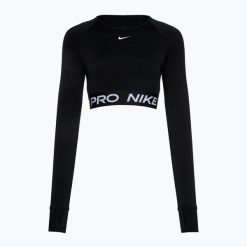 Top treningowy longsleeve damski Nike Pro 365 Dri-Fit. Czarne topy sportowe Nike, m, bez wzorów, dri-fit (nike). Za 189.99 zł.