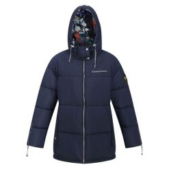 Kurtka Ocieplana Damska Pikowany Christian Lacroix Gallican. Niebieskie kurtki przeciwdeszczowe Regatta, s, z aplikacjami, z elastanu, z kapturem, trekkingowe. Za 310.99 zł.