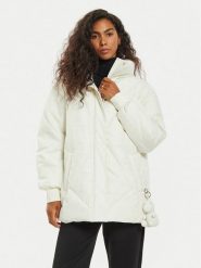 Guess Kurtka zimowa V4BL01 WGLW2 Écru Regular Fit. Kurtki Guess, na zimę, l, z aplikacjami, z syntetyku, bez kaptura. Za 719.99 zł.