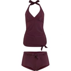 Tankini ciążowe bonprix jeżynowo-biały. Bikini marki ARTENGO. Za 99.99 zł.