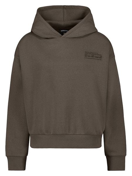 Sublevel Bluza w kolorze brązowym rozmiar: S. Brązowe bluzy Sublevel, s, bez wzorów, z kapturem. Za 114.95 zł.