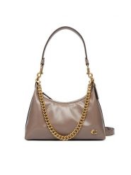 Coach Torebka Juliet CAD75 Szary. Szare torebki klasyczne Coach, bez wzorów, ze skóry, bez dodatków. Za 1,809.00 zł.