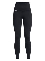 Under Armour Legginsy sportowe "Motion" w kolorze czarnym rozmiar: XS. Czarne legginsy sportowe Under Armour, xs, bez wzorów, z materiału, z podwyższonym stanem, outdoorowe. Za 91.77 zł.