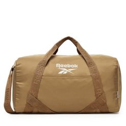 Torba Reebok. Brązowe torby sportowe Reebok, bez wzorów. Za 129.99 zł.