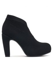 United Nude Botki Fold HI II 10870991129 Czarny. Czarne botki United Nude, bez wzorów, z materiału, bez obcasa, na słupku, bez zapięcia. Za 1,169.00 zł.