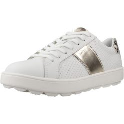 Buty GEOX D SPHERICA ECUB-1 Biały. Białe buty trekkingowe Geox, ze skóry, bez zapięcia. Za 284.99 zł.