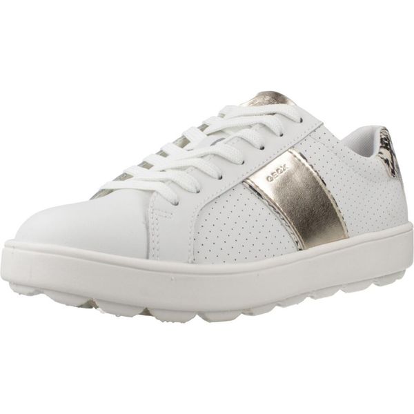 Buty GEOX D SPHERICA ECUB-1 Biały. Białe buty trekkingowe Geox, bez wzorów, ze skóry, bez zapięcia, trekkingowe. Za 283.99 zł.