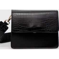 Only torebka kolor czarny. Czarne listonoszki ONLY, bez wzorów, na ramię, bez dodatków. Za 159.99 zł.