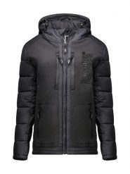 Canadian Peak Kurtka zimowa "Beachweak" w kolorze czarnym rozmiar: L. Czarne kurtki Canadian Peak, na zimę, l, bez wzorów, z puchu, bez kaptura. Za 217.99 zł.