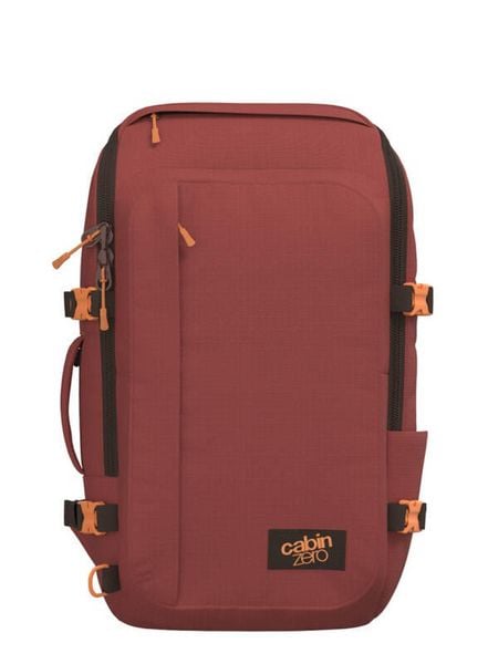 Plecak do pracy torba podróżą podręczna CabinZero ADV 32 l. Czerwone torby na laptopa Cabinzero, bez wzorów, z materiału, na ramię. Za 449.99 zł.