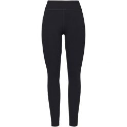 Damskie legginsy Black Diamond Session. Czarne legginsy Black Diamond, bez wzorów, z materiału, długie. Za 266.20 zł.